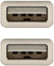 Nanocable 10.01.0302 - USB-kabel - 1 m - Beige