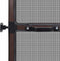 vidaXL - Hordeur - met - scharnieren - 100x215 - cm - bruin