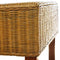 vidaXL - Eetkamerstoelen - 2 - st - natuurlijk - rattan - bruin