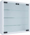 VCM Houten glazen wandvitrine Wandvitrine Verzamelvitrine Mandosa S Houten glazen wandvitrine Wandvitrine Verzamelvitrine Mandosa S