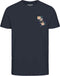 JACK&JONES JJBECS POCKET&AOP TEE SS CREW NECK Heren T-shirt - Regular fit - O-hals - Maat L