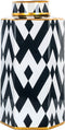 Richmond Pot Arto groot goud (Black/white)