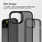Accezz iPhone 13 - Rugged Backcover - Schokabsorberend - Zwart