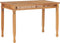 vidaXL - Tuintafel - 110x65x80 - cm - massief - teakhout