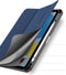 Dux Ducis - Tablet hoes geschikt voor Apple iPad 10 10.9 (2022) - Domo Book Case - Auto Wake/Sleep functie - Blauw