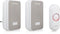 Byron DBY-22324 - Draadloze deurbelset - Bereik tot 150 meter - 16 melodieën (2 stuks)