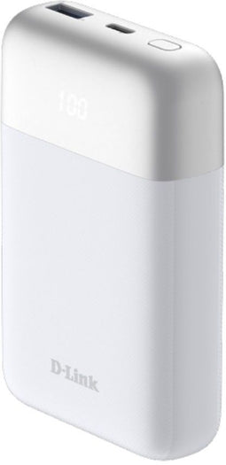 D-Link DPP-101 - Powerbank 10000 mAh - USB-C en USB-A - Wit