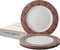 Laura Ashley Stockbridge Collectables Borden set van 4 - Kerstservies - 26 cm - Giftset -