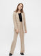 Pieces PCBOSSY LS LOOSE BLAZER NOOS - Dames Blazer - Loose Fit - Beige