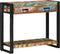 vidaXL - Console - Tafel - - - Meerkleurig - Massief - Gerecycled - Hout - en - Metaal