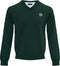 Mario Russo Pullover - Donkergroen - Maat XL - Italiaanse Schnitt - 85% Katoen Pullover