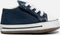 Converse Chuck Taylor All Star Cribster babysloffen blauw - Maat 17