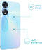 iMoshion Hoesje Geschikt voor Oppo A78 Hoesje Siliconen - iMoshion Softcase Backcover smartphone - Transparant