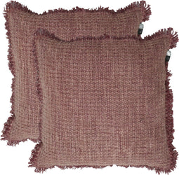 Lime Light - Sierkussen 'Loren' (50cm x 50cm, Pink)
