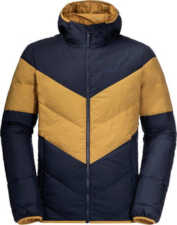 Jack Wolfskin Barrow Bay - Donsjack Heren - Licht warm winddicht - Night Blue - Maat XXL