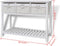 vidaXL - Dressoir - wit