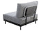 Yoi - Natsu lounge chair aluminium black/rope grey