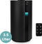 AirKing AKHU01BK - Ultrasoonbevochtiger - Topfill 3.5L - Hygrometer - Zwart