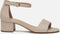 Tamaris Sandalen - Klittenbandsluiting - F-Leest smal - Beige (maat 40)