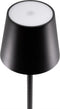 Securit Zwarte Dimbare LED Tafellamp Feline Incl Magnetische Oplaadkabel - GR655