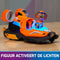 PAW Patrol The Mighty Movie - Hovercraft met Zuma-actiefiguur licht en geluid