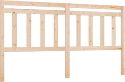 vidaXL - Hoofdbord - 186x4x100 - cm - massief - grenenhout