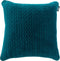Decorative cushion Dublin Petrol 60x60 cm