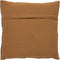 Dutch Decor AMAR - Kussenhoes 45x45 cm - 100% katoen - bloemen design - Tobacco Brown - bruin - met rits