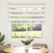 vidaXL - Zebra - rolgordijn - 130x150 - cm - stofbreedte - 125,9 - cm - marmerbeige
