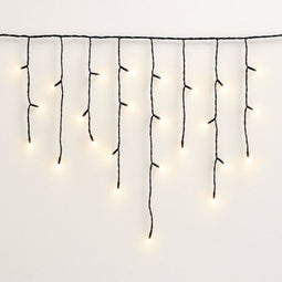 FlinQ 144 LED Warm Wit IJspegelverlichting - Kerstverlichting - Kerstverlichting buiten - Warm wit