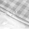 Happy Friday Duvet cover set 2 pieces Vichy grey 100x135 cm (Cot) Grey