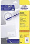 Avery Zweckform - Universele Etiketten - 70,0 x 36,0 mm permanent klevend - wit