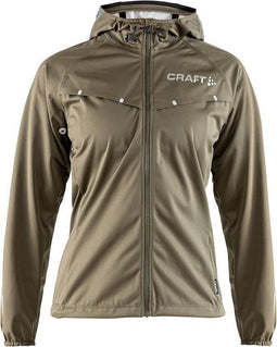 Craft Repelkt Sportjas Dames - Wind- en waterdicht - Dk Olive/Silver