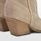 PS Poelman Dixie - Cowboylaarzen - Western hak 7 cm - Bruin Beige Taupe - Maat 38