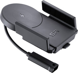 SP Connect Charging Phone Clamp SPC+ - Telefoonhouder met Draadloze Oplader 15W - Zwart