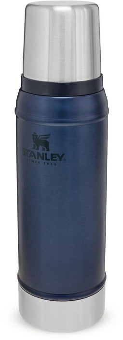 Stanley Classic Legendary Bottle 0,75L | Nightfall | Thermosfles houdt 20 uur warm of koud | Vaatwasserbestendig | Roestvrijstalen Thermoskan | Lekvrij | BPA-Vrij
