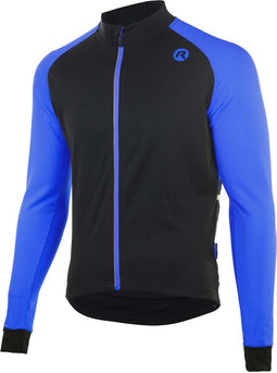 Rogelli Caluso 2.0 - Fietsshirt - Lange Mouwen - Ademend - Zwart Blauw - Maat 3XL
