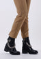 GUESS Parsle - Enkellaars - Goudkleurige details - Zwart