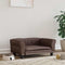 vidaXL - Hondenmand - 70x45x30 - cm - kunstleer - bruin