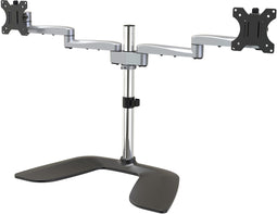 Startech.com ARMDUALSS - Dual monitor arm - Scharnierend - Staal & aluminium (2 stuks)