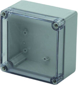 Weidmüller MPC 12/12/07 TRSP 9535240000 Universele behuizing 125 x 125 x 75 Polycarbonaat Lichtgrijs, Transparant 1 stu