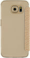 Mobilize Galaxy S6 - Slim Booklet Hoesje - Kunstleer - Bruin
