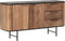 DTP Home Dresser Soho, 2 doors, 3 drawers,85x160x45 cm, recycled teakwood and mortex