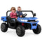 Coast Elektrische Kindertractor - Kiepbak 12V - 2 Zitplaatsen - Blauw - 119 x 68 x 65 cm