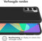 iMoshion Hoesje Geschikt voor Samsung Galaxy S23 Hoesje Shockproof - iMoshion Rugged Hybrid Carbon Case - Zwart