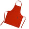 Kook schort uni 70 x 90 cm-rood