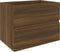 vidaXL - Wastafelkast - 60x38,5x45 - cm - bewerkt - hout - bruin - eikenkleur