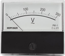 Analoge Paneelmetervoor Ac Spanningsmetingen 300V Ac / 70 X 60Mm