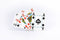 COPAG Pokerkoffer - Poker Set - 300 Poker Chips 11,5 g + 2 Decks COPAG Speelkaarten 100% PVC + Dobbelstenen + Fiches