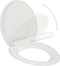 vidaXL - Toiletbril - soft-close - met - quick-release - ontwerp - wit